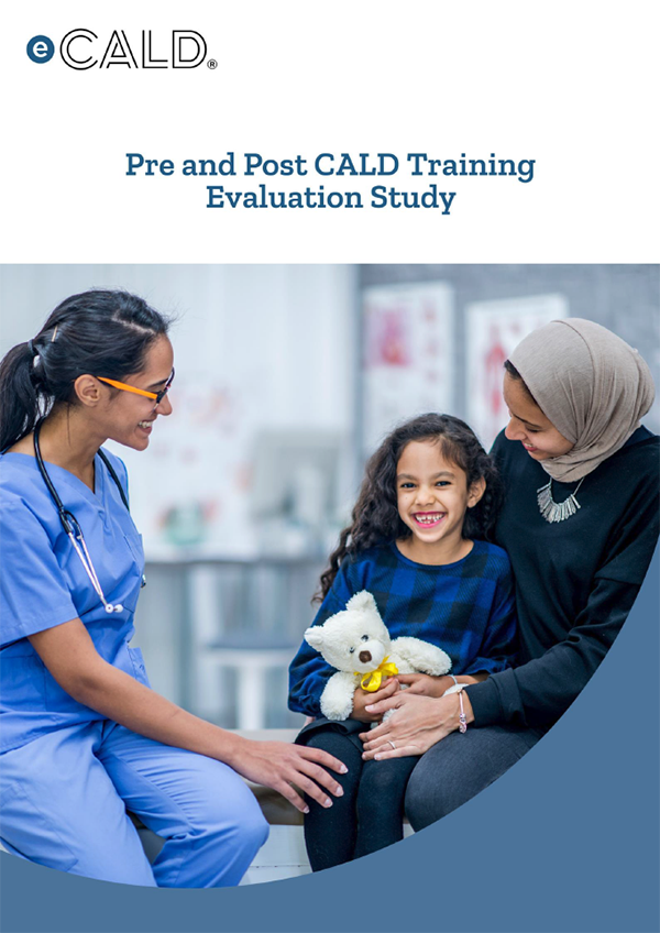Pre and Post CALD Training Evaluation Study 2018