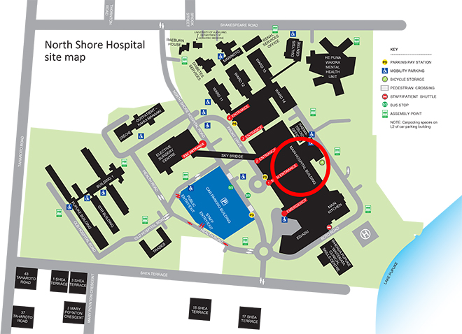 Floor map for Hospice Seminar Room 1